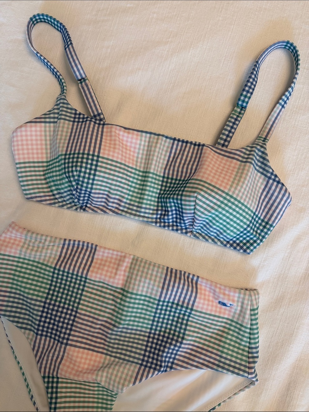 Vineyard Vines Pastel Plaid Bikini